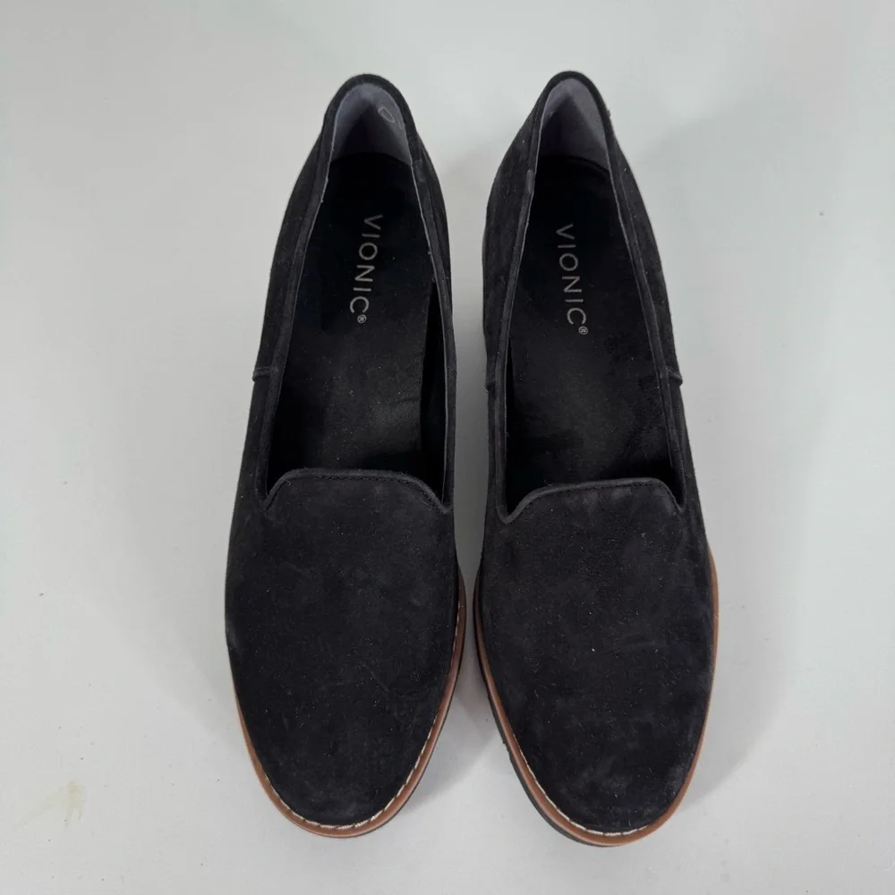 Vionic‎ Black Willa Wedge Shoes Size 8